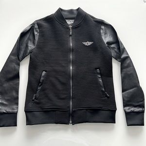 Straight Down Black Jacket Sz Xs